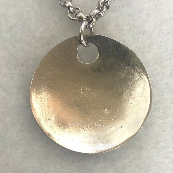 Sterling Silver 925 Engraved Joy Alegria Joie Gioja Rolo Chain Bracelet 7.25" - Picture 11 of 16